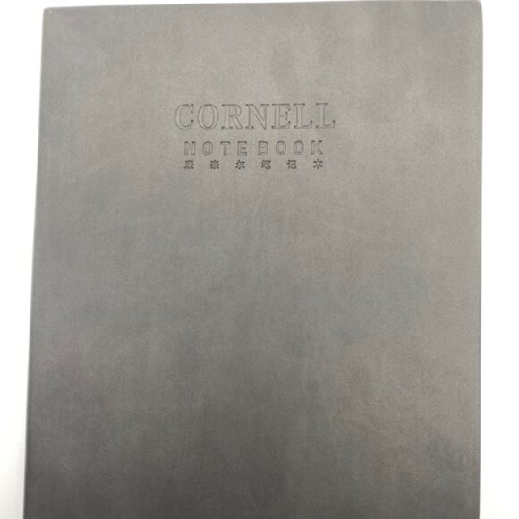 Study Cornell Notebook A4 Black Lined Pages Office Accessories Journal - Picture 1 of 4